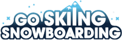 Go Skiing Snowboarding Logo